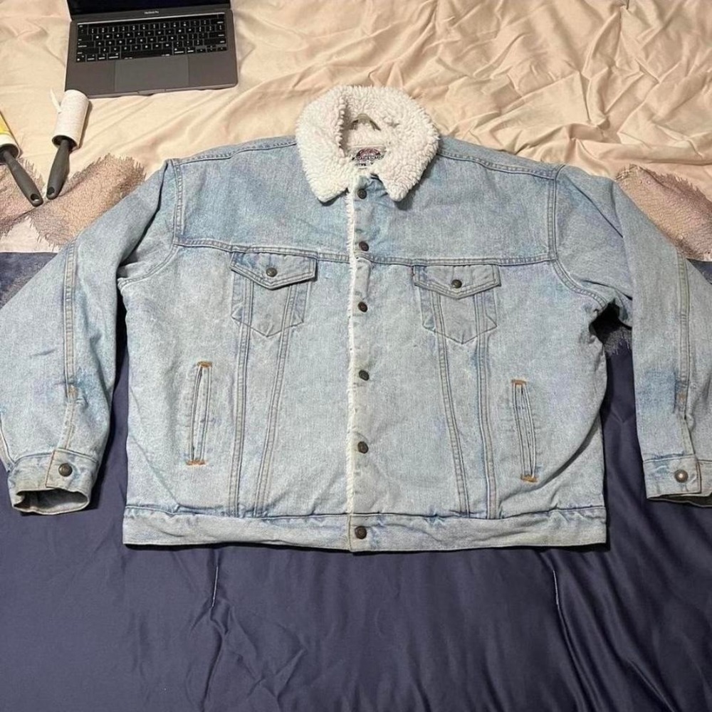 Vintage 1980s Levi's‎ Sherpa lined jacket
